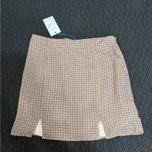 Francesca’s collection houndstooth pencil skirt size medium NWT